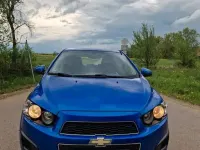 Usata Chevrolet Aveo LTZ 101 CV (74 kW) 2011 Blu Berlina