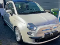 Gebraucht Fiat 500 Lounge 95 PS (69 kW) 2012 Weiß Kleinwagen