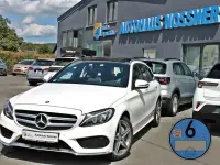 Gebraucht Mercedes C250 AMG line 204 PS (150 kW) 2016 Weiß Kombi