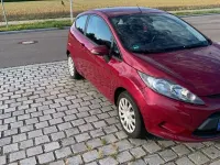 Gebraucht Ford Fiesta Trend 82 PS (60 kW) 2009 Rot Limousine