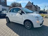 gebraucht Fiat 500 Lounge/Cabrio/ROT-WEISS