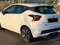 Gebraucht Nissan Micra Acenta 71 PS (52 kW) 2018 Weiß Kleinwagen