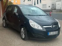 Gebraucht Opel Corsa Eco 60 PS (44 kW) 2009 Schwarz Kleinwagen