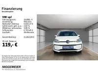 Gebraucht VW up! move up! 65 PS (47 kW) 2023 Weiß Kleinwagen