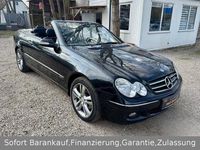 Gebraucht Mercedes CLK200 Avantgarde 163 PS (119 kW) 2006 Obsidianschwarz  metalliclack Cabrio