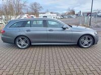 Gebraucht Mercedes E220 AMG line 194 PS (142 kW) 2016 Selenitgrau  metalliclack Kombi