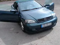 Gebraucht Opel Astra 101 PS (74 kW) 2002 Grün Cabrio