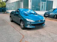 Gebraucht Peugeot 206 CC Platinum 109 PS (80 kW) 2005 Blau Cabrio