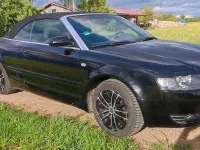 Gebraucht Audi Cabriolet Performance 163 PS (119 kW) 2003 Schwarz Cabrio