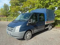 Gebraucht Ford Transit 86 PS (63 kW) 2009 Blau Van / Kleinbus