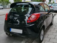 Gebraucht Ford Ka Titanium 69 PS (50 kW) 2014 Schwarz Kleinwagen