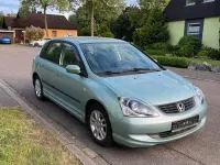 Gebraucht Honda Civic 110 PS (80 kW) 2004 Grün Limousine