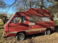 Gebraucht VW T3 95 PS (69 kW) 1987 Rot Van