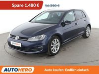 Gebraucht VW Golf VII Highline 150 PS (110 kW) 2016 Blau Limousine