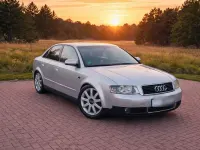 Używany Audi A4 131 KM (96 kW) 2001 Srebrny Sedan/Limuzyna