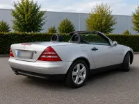 Gebraucht Mercedes SLK230 193 PS (141 kW) 1998 Silber Cabrio