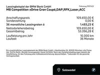 Gebraucht BMW M8 Competition Edition 625 PS (459 kW) 2025 Weiss Coupé