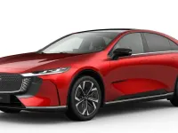 Neu Mazda 6e Takumi-Line 189 kW (258 PS) 2026 Rot Limousine