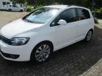 Gebraucht VW Golf Plus Cross Team 105 PS (77 kW) 2011 Weiß Van / Kleinbus