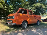 Gebraucht VW T3 50 PS (36 kW) 1982 Orange Van