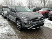 Neu VW T-Roc 150 PS (110 kW) 2025 Indiumgrau metallic mit dachfarbe in deep black perleffekt SUV