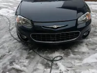 Begagnad Chrysler Sebring Cabriolet 200 HK (147 kW) 2002 Svart Cab