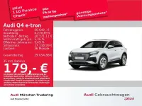 Gebraucht Audi Q4 e-tron Ambiente 125 kW (170 PS) 2023 Gletscherweiß metallic SUV