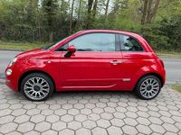 Second-hand Fiat 500C Lounge 69 CP (50 kW) 2017 Roșu Cabrio