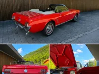 Gebraucht Ford V8 200 PS (147 kW) 1966 Rot Cabrio