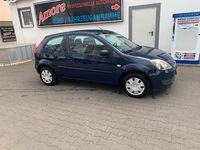 Gebraucht Ford Fiesta 60 PS (44 kW) 2008 Blau Kleinwagen