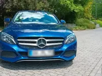 Gebraucht Mercedes C200 184 PS (135 kW) 2016 Blau Limousine