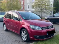 Gebraucht VW Touran 105 PS (77 kW) 2013 Rot Van / Kleinbus