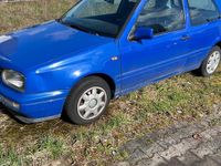Gebraucht VW Golf III 75 PS (55 kW) 1997 Blau Kleinwagen