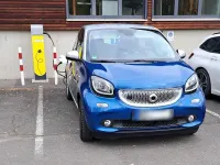Gebraucht Smart ForFour Electric Drive 60 kW (82 PS) 2019 Blau Limousine