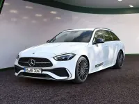 Gebraucht Mercedes C200 AMG line 204 PS (150 kW) 2025 Weiss / polarweiß Kombi