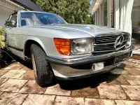 Gebraucht Mercedes SL300 188 PS (138 kW) 1985 Silber Cabrio