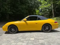 Gebraucht Porsche 911 305 PS (224 kW) 2001 Gelb Cabrio
