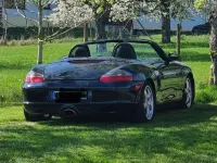 Gebraucht Porsche Boxster 228 PS (167 kW) 2003 Blau Cabrio