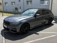 Gebraucht BMW 330e M Sport 292 PS (214 kW) 2021 Silber Kombi