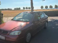 Gebraucht Opel Astra 84 PS (61 kW) 2002 Rot Kleinwagen