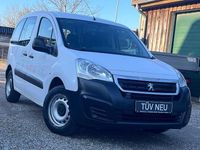 Gebraucht Peugeot Partner Premium 75 PS (55 kW) 2018 Weiß Van / Kleinbus