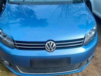 Gebraucht VW Touran 105 PS (77 kW) 2013 Blau Van / Kleinbus