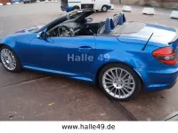 Gebraucht Mercedes SLK55 AMG AMG 360 PS (264 kW) 2007 Blau Cabrio