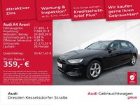 Gebraucht Audi A4 Advanced Plus 136 PS (100 kW) 2023 Brillantschwarz Kombi