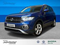 Gebraucht VW T-Cross Style 150 PS (110 kW) 2023 Reef blue (metallic) SUV