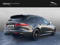 gebraucht Jaguar XF XFP300 AWD R-Dynamic "BLACK" ACC Pano AHK 20"Zoll