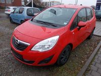 Gebraucht Opel Meriva Edition 101 PS (74 kW) 2011 Rot Van / Kleinbus