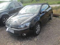 Gebraucht VW Golf Cabriolet 122 PS (89 kW) 2012 Schwarz Cabrio