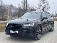 Używany Audi Q7 S-Line 272 KM (200 kW) 2016 Czarny SUV