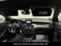 Gebraucht Mercedes CLA220 AMG line 170 PS (125 kW) 2014 Calcitweiss/zirrusweiss Limousine